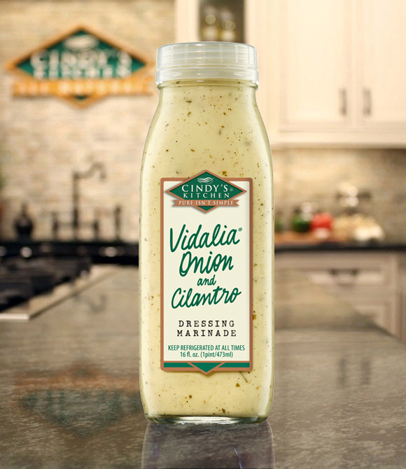 Vidalia Onion and Cilantro Logo